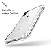 Caseology Coastline for Apple iPhone Xs Case (2018) / for iPhone X Case (2017) - Slim & Transparent - White Gray