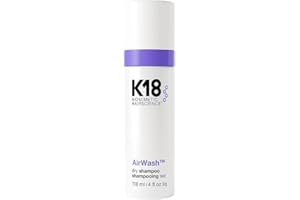 K18 AirWash™ Dry Shampoo, Non-Aerosol, Balances Scalp & Controls Excess Oil Production