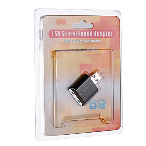 Neewer-USB-20-External-Stereo-Sound-Adapter-for-Windows-and-Mac-Plug-and-Play-No-Drivers-Needed-Black