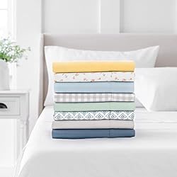 MARTHA STEWART 100% Cotton King Sheet Set - 4