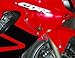 Motorcycle LED Flushmount Turn Signals Smoke Flush Mount Indicators Signals Compatible with 1997-2012 Honda 600RR 600 F41 1000RR