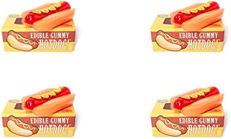 Giant Gummy Hot Dog (7oz) (4 Pack)