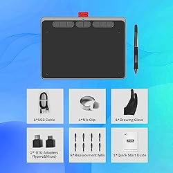 Digital Drawing Tablet - 6x4 Inch Graphics Drawing