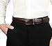 Belt for Men, Genuine Leather Ratchet Dress Comfort Belt with Slide Click Buckle, Trim to Fit (28