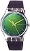 Swatch Womens Analogue Quartz Watch with Silicone Strap SUOK712