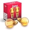 Innr E27 Smart Filament LED lamp Vintage, werkt met Philips Hue*, Google Home & Alexa (bridge vereist), dimbaar, 2200K…