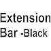 IUNIO Original Extension Bar, for Camping Axe, and Pickaxe- Black