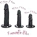 Strapon Dildo 3 Removeable Silicone Dildos with Harness Belt Sohimi SM Sex Toys for Men and Women, Female Massage Masturbation Toys Strap on Harness Dildos for Women & Lesbian Couples