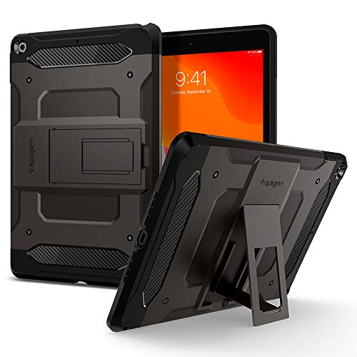 Spigen Tough Armor Tech Compatible con Apple iPad 10.2 (2019) Funda - Gunmetal