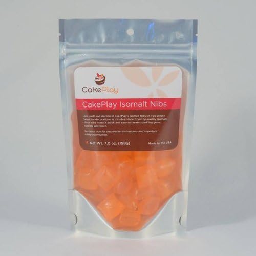 CakePlay Isomalt Nibs Orange by CakePlay