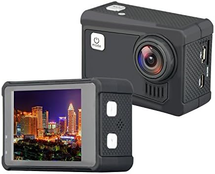 JVIN 1080P Wifi Action Camera Waterproof Remote Control Sports Camcorder 16MP 170 Degree Ultra Wide Angle Dash Cam, 2PCS Rechargeable Batteries, 2 inch LCD Screen, 22 Mounting Accessories Kits