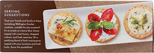 Wellington Whole Grain Water Crackers, 5-Ounces (Pack of 12)