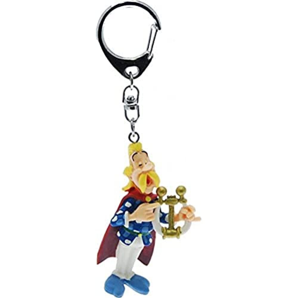 Plastoy SAS PLA60432 "Asterix Troubadix Mit Leier" Key Chain