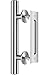 Premium Stainless Steel Modern Barn Door Handle 12