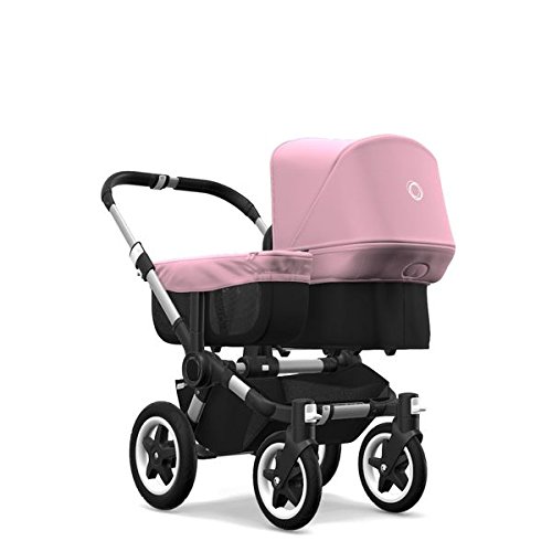 Bugaboo Donkey2 Sun Canopy, Soft Pink Extendable Sun Shade for Full