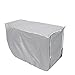 Air Conditioner Cover, Outdoor Rectangle Anti-Snow Home Use - Silver (Size: 37x15.7x28.7inch)