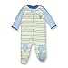 Lamaze Organic Baby Baby Boys 9 Months, Blue, Yellow, and Green Stripes