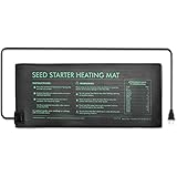 iPower Large Seedling Heat Mat 48" x 20" Warm Hydroponic Heating Pad with Durable Waterproof Design