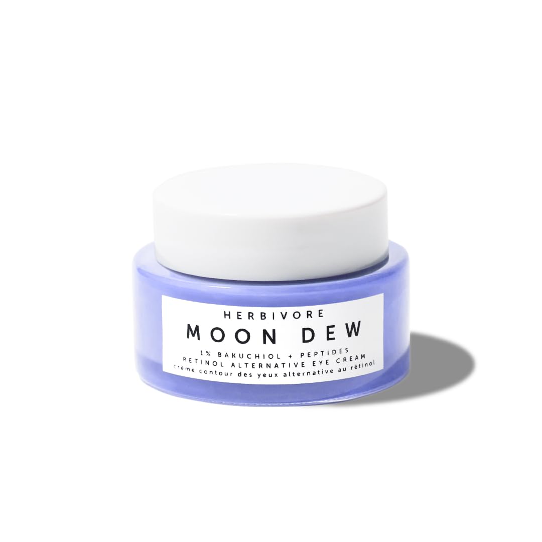 HERBIVORE Bakuchiol Retinol Alternative - Bakuchiol + Peptides, Smooths Skin, Reduces Fine Lines, Wrinkles & Puffiness, Plant-based, Vegan, Cruelty-free