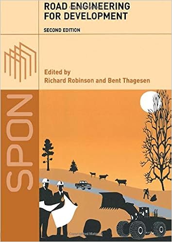 Road Engineering for Development