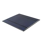 ALLPOWERS 2.5W 5V/500mAh Mini Encapsulated Solar Cell Epoxy Solar Panel DIY Battery Charger Kit for Battery Power 130x150mm (Solar Panel Only)