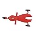 MEKBOK Fly Bike Foldable Indoor/Outdoor Toddlers Glide Tricycle - No Assembly Required - Red
