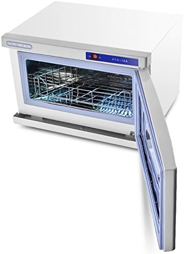 VAMTech 2 in 1 Hot Towel Warmer Cabinet and UV Sterilizer Baby Supplies or Facial Skin Beauty Salon Equipment 18L