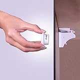 Baby Safety Magnetic Cabinet Lock Kit w/ Corner Guard: Child Security is Now Easy! 4 Babyproof No Drill Locks for Kitchen & Bedroom Cabinets, Drawers & Doors. Toddler Proofing Tool For Drawer & Door