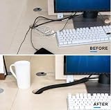 Aleex-A Self-Wrap Cable Management Sleeve 3.05m, 13-20mm Diameter, 20x Mount view 4