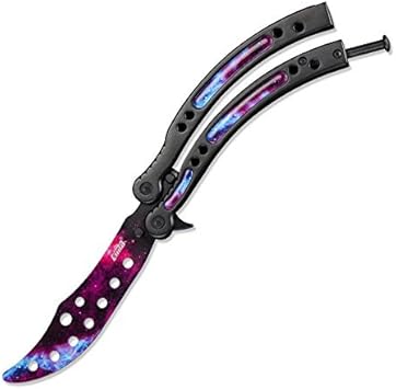 Amazon Cima Cs Go Realバタフライナイフ練習folding Balisong Dullポケットトレーナーツール Star シーマ ラボラトリー Cima フォールディングナイフ
