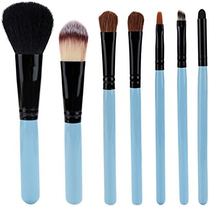 Clearance Sale! LEEDY Makeup Brushes Set, 7 Pcs Wool Professional Face Eye Shadow Eyeliner Foundation Blush Lip Make up Brush Powder Liquid Cream Cosmetics Blending Brush Tool Kits