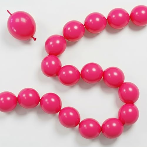 Hot Pink Linking Balloons