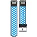 SKYLET Compatible with Fitbit Charge 2 Bands for Men Women, 3 Pack Breathable Silicone Replacement Sport Wristbands Compatible with Fitbit Charge 2 with Secure Clasp Men Women Large Small