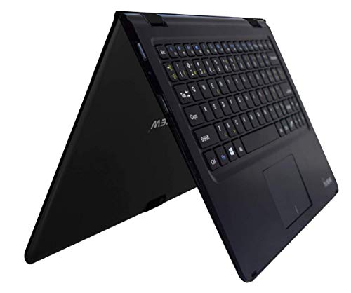 Maximus II Ultra-Slim 11.6" Touch Screen, 1366 × 768 IPS High Resolution, Windows 10, Intel Atom Quad Core Processor, Bay Trail Z3735F 1.33GHz up to 1.83GHz, 2GB/32GB 360° Convertible Laptop