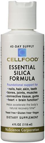 Cellfood Essential Silica Formula - 4 fl oz. - Pack of 2 by Nu Science Corporation