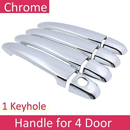 LRJZFX For Lexus LS XF30 430 2001~2006 Chrome Exterior Door Handle Cover Car Accessories Stickers Trim Set of 4Door 2002 2003 2004 2005