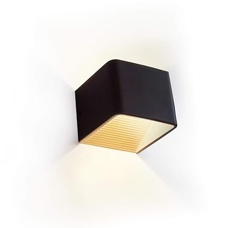 Waterproof Led Wall Light Hallway Sconces Bedside Black Up Down