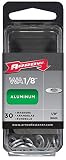 Arrow Fastener WA1/8 Aluminum Washers, 1/8-Inch, 30-Count