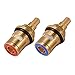 XCSOURCE 1 pair Replacement Brass Ceramic Stem Disc Cartridge Faucet Valve Quarter Turn G1/2