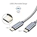 CableCreation USB C to USB C Cable 10ft 60W, Braided USB-C Cable 3A Fast Charging, Compatible with Macbook(Pro), Galaxy S20/S20+/S20 Ultra/S10/S9/S9+, Note 10, Pixel 3XL, etc. Space Gray