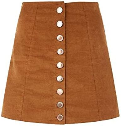 tan overall skirt