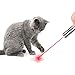 Multi-pattern Funny Cat Chaser Toy LED Light Interactive Chase Cat Toys, Used as LED Flashlight, Command Light Pet Training Tools-USB Rechargeable,Crazy chase !