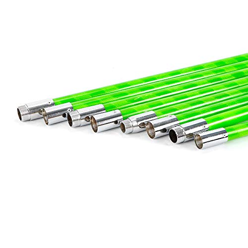 QIZHI Stangensäge Baumschere Trimm-Set Verlängerungsstange Schneide Baum Astschere Handstangen Sägen 26 Fuß – Bild 6