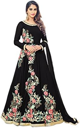 Indian Women's Designer Party Wear Anarkali Salwar Kameez Dupatta Suit Dress Material Semi-stitched