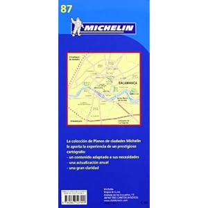 Salamanca City Plan (Michelin City Plans)
