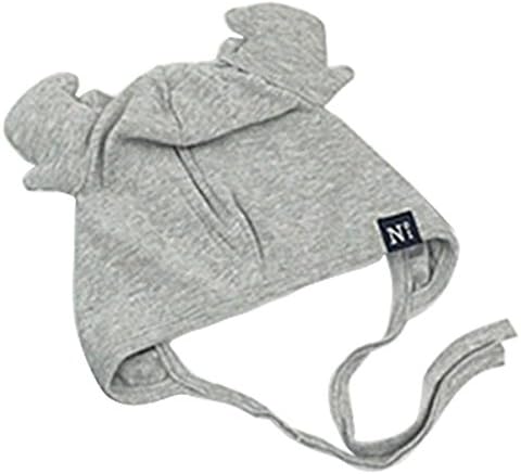 Wengift Cotton Knit Baby Infant Toddler Warm Winter Beanie Deer Hat 5-36M