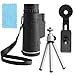 Ectreme Monocular Telescope, 40x60 High Powered Monocular with Smartphone Adapter & Tripod...