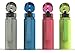 Best Sports Water Bottle by Imahe (Black - Blue - Pink - Green) - BPA-Free Plastic, Small 18oz Capacity, Shatterproof - Stylish Colors and Design, Reusable Sports Water Bottle Includes Strap, Self-Sealing Cap, Opens With 1-Click/Flip Top - For Kids and Adults, Men and Women, Perfect Camping Water Bottle, Cycling, Yoga, Gym, Running and Outdoors.