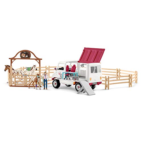 schleich 72140 Fitness-Check vor dem großen Turnier, ab 5 Jahren, HORSE CLUB - Spielset, 39 Teile