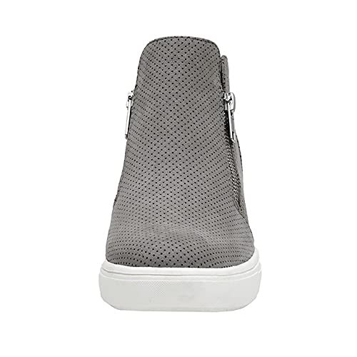 cushionaire women's hart hidden wedge sneaker